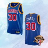 NO 30 Stephen Curry Camiseta Golden State Warriors Classic 2022 NBA Finals Azul