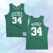 NO 34 Paul Pierce Camiseta Boston Celtics Hardwood Classics Throwback Verde