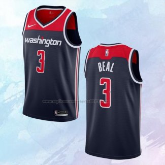 NO 3 Bradley Beal Camiseta Washington Wizards Statement Azul