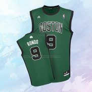 NO 9 Rajon Rondo Camiseta Boston Celtics Verde1