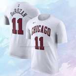 Camiseta Manga Corta Chicago Bulls Demar Derozan Ciudad 2022-23 Blanco