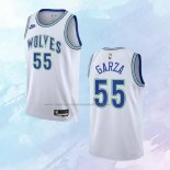 Camiseta Minnesota Timberwolves Luka Garza NO 55 Classic 2023-24 Blanco