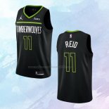 NO 11 Naz Reid Camiseta Minnesota Timberwolves Statement Negro 2022-23