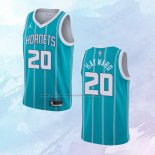 NO 20 Gordon Hayward Camiseta Charlotte Hornets Icon Verde 2020-21