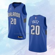 NO 20 Markelle Fultz Camiseta Orlando Magic Statement Azul 2020-21