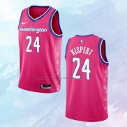 NO 24 Corey Kispert Camiseta Washington Wizards Ciudad Rosa 2022-23