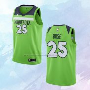 NO 25 Derrick Rose Camiseta Minnesota Timberwolves Statement Verde 2020-21