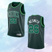 NO 26 Aaron Nesmith Camiseta Boston Celtics Earned Verde 2020-21