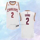 NO 2 Kyrie Irving Camiseta Cleveland Cavaliers Blanco