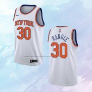 NO 30 Julius Randle Camiseta New York Knicks Association Blanco