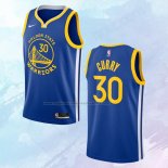 NO 30 Stephen Curry Camiseta Golden State Warriors Icon Azul 2020-21