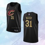 NO 31 Jarrett Allen Camiseta Cleveland Cavaliers Statement Negro 2022-23