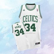 NO 34 Paul Pierce Camiseta Boston Celtics Blanco