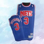 NO 3 Drazen Petrovic Camiseta Brooklyn Nets Retro Azul