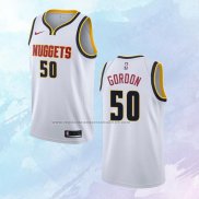 NO 50 Aaron Gordon Camiseta Denver Nuggets Association Blanco 2021