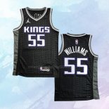 NO 55 Jason Williams Camiseta Sacramento Kings Statement Negro 2020-21