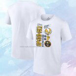 Camiseta Manga Corta Denver Nuggets 2023 NBA Finals Champions Hometown Originals Review Blanco