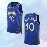Camiseta Orlando Magic Mac Mcclung NO 10 Classic 2023-24 Azul