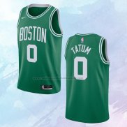 NO 0 Jayson Tatum Camiseta Boston Celtics Icon Verde 2020-21