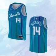 NO 14 Nick Richards Camiseta Charlotte Hornets Ciudad Azul 2021-22