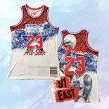 NO 23 Michael Jordan Camiseta All Star 1991 Blanco2