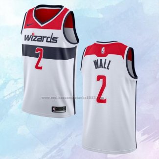 NO 2 John Wall Camiseta Washington Wizards Association Blanco