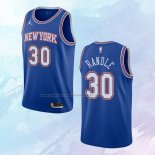 NO 30 Julius Randle Camiseta New York Knicks Statement Azul 2020-21