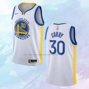 NO 30 Stephen Curry Camiseta Golden State Warriors Association Blanco 2020-21