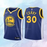 NO 30 Stephen Curry Camiseta Nino Golden State Warriors Azul 2017-18
