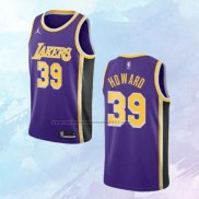 NO 39 Dwight Howard Camiseta Los Angeles Lakers Statement Violeta 2021-22