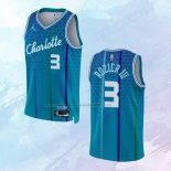 NO 3 Terry Rozier III Camiseta Charlotte Hornets Ciudad Azul 2021-22