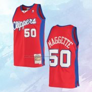 NO 50 Corey Maggette Camiseta Mitchell & Ness Los Angeles Clippers Rojo 2004-05