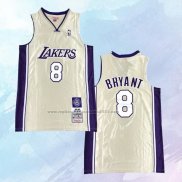 NO 8 Kobe Bryant Camiseta Los Angeles Lakers Hardwood Classics Hall Of Fame Oro 2020
