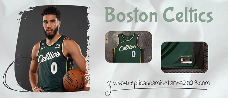Camiseta Boston Celtics Replicas 2023
