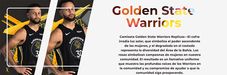 >Camiseta Golden State Warriors Replicas