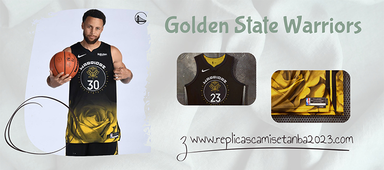 Camiseta Golden State Warriors Replicas 2023