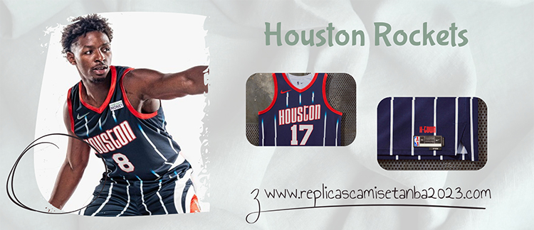 Camiseta Houston Rockets Replicas 2023