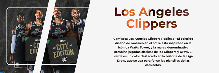 Camiseta Los Angeles Clippers Replicas 2023