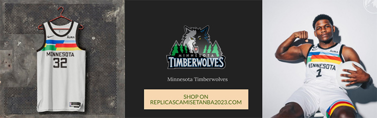 Camiseta Minnesota Timberwolves Replicas