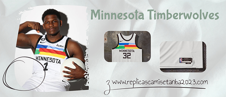 Camiseta Minnesota Timberwolves Replicas 2023