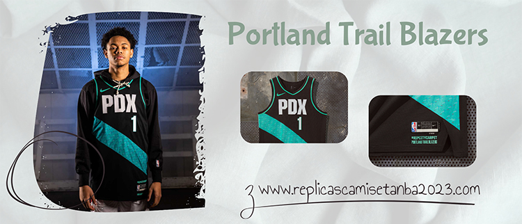Camiseta Portland Trail Blazers Replicas 2023