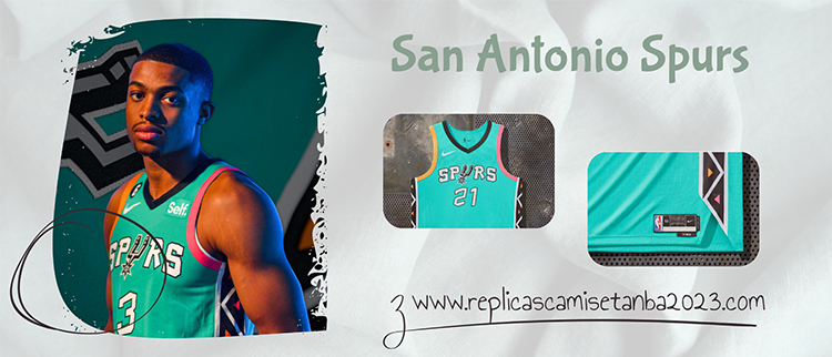Camiseta San Antonio Spurs Replicas 2023