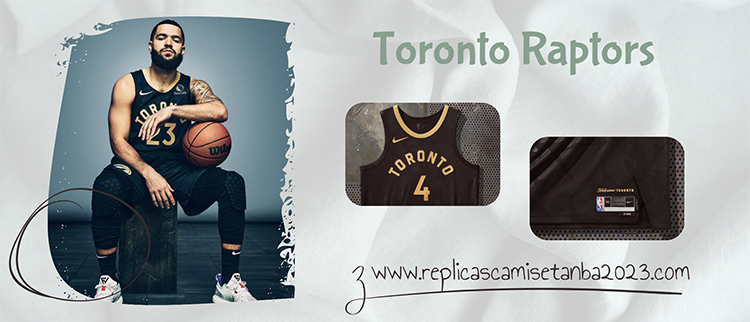 Camiseta Toronto Raptors Replicas 2023