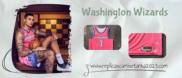 Camiseta Washington Wizards Replicas 2023